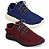 Kit 2 Pares Tênis Adidas Yeezy Boosst marinho vermelho feminino - Imagem 1