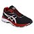 Kit 3 Tênis Asics Revelation Preto Branco, Preto Azul e Preto Vermelho - Imagem 4