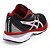 Kit 3 Tênis Asics Revelation Preto Branco, Preto Azul e Preto Vermelho - Imagem 2