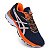 Kit 2 Tênis Asics Revelation Masculino Marinho Laranja e Marinho Limão - Imagem 2