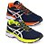 Kit 2 Tênis Asics Revelation Masculino Marinho Laranja e Marinho Limão - Imagem 1