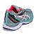 Kit 2 Tênis Asics Revelation Preto Azul e Verde Agua Rosa - Imagem 3