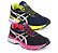 Kit 2 Tênis Asics Revelation Marinho Verde e Preto Rosa - Imagem 1