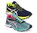 Kit 2 Tênis Asics Revelation Marinho verde e Verde agua rosa - Imagem 1