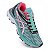 Kit 2 Tênis Asics Revelation Marinho verde e Verde agua rosa - Imagem 2