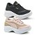 Kit 2 Tênis Puma Femme Plataforma Bege e Preto Glíter - Imagem 1