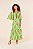 VESTIDO MY PLACE ESTAMPA PONTO CRUZ JADE M - Imagem 1