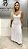 VESTIDO LONGO MY PLACE CORPETE OFF WHITE GG - Imagem 1