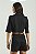 SHORT MY PLACE BICOLOR PRETO / AVEIA P - Imagem 2