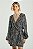 VESTIDO CURTO MY PLACE EST PAISLEY BICOLOR P - Imagem 1