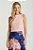 CAMISETA MY PLACE REGATA DUPLA BLUSH M - Imagem 1