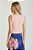 CAMISETA MY PLACE REGATA DUPLA BLUSH M - Imagem 2