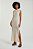 VESTIDO MY PLACE TRICOT DETALHE CANELADO MARFIM M - Imagem 1