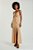 VESTIDO LONGO MY PLACE C/ ARGOLA SANDALO M - Imagem 1