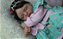 Bebê Reborn Rosalie Cabelo Castanho Escuro Realista - Imagem 2