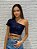 Blusa Meio Ombro Paetê - Imagem 1