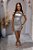 Vestido de malha metalizado - Imagem 1