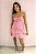 Vestido Curto Tule Rosa - Imagem 1