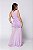 Vestido Longo Tule Drapeado Lilás - Imagem 2