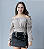 Blusa Ciganinha Duna Cinza - Imagem 1