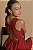 Vestido de Crepe Decote V Vermelho - Imagem 2