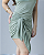 Vestido Suplex com Drapeado Lateral Menta - Imagem 3