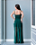 Vestido Longo Tule Alça Fina Verde - Imagem 2