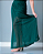 Vestido Longo Tule Alça Fina Verde - Imagem 3