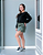 Saia Shorts Prada com Elastano Verde - Imagem 1