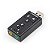 Placa Som Usb 7.1 Canais Adaptador Fone Ouvido E Microfone - Imagem 2