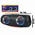 Caixa de Som Bluetooth Inova MD-12264 - Som Potente, LED RGB, Rádio FM e Bateria Recarregável - Imagem 2