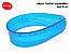 Régua Flexível Molin 30cm 11063 - Azul Neon - Imagem 1