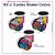 Shaker Colors - Pote c/ 60g - 6 Cores - Imagem 2