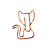 Kit Clips Gato 8 Unidades - Imagem 1