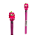 Caneta que Acende Led Ursinho - Pink - Imagem 1