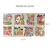 Cartela de Adesivos Menina Fofa Números - Imagem 3
