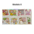 Cartela de Adesivos Menina Fofa Números - Imagem 9