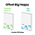 Pct c/ 100 fls Offset Big Happy 18x25cm - Imagem 3