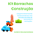 Kit c/ 06 Borrachas - Arquitetura e Construção - Imagem 1