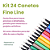 Caneta Fine Line 0.5 mm - 24 Cores - Imagem 1