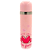 Garrafa Parede Dupla Aço Inox - Rosa 440ml - Imagem 3