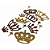 Adesivos Glitter Coroa - Art & Montagem - Imagem 3