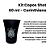 Kit 2 Copos Shot Prime Corinthians Preto 60 ml - Imagem 4