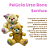 Urso de Pelúcia Bons Sonhos com Gorro 25cm - Fizzy - Imagem 1