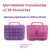 Mini Maleta Plástica Translúcida c/ 25 Divisórias - Imagem 1