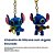 Chaveiro Stitch de Silicone com Argola Dourada - Imagem 2