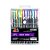 Kit Canetas Gel 12 Cores - Neon Cores Metálicas - 1.0  mm - Hao Yue - Imagem 1
