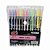 Kit Canetas Gel 12 Cores - Neon Cores Pastel - 1.0  mm - Hao Yue - Imagem 2