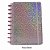 Caderno de Discos 20x26cm - Estampa Onça Cores c/ Efeito Holográfico - Imagem 2