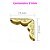 Pct c/ 20 Cantoneiras Desenhadas 21mm - Imagem 2